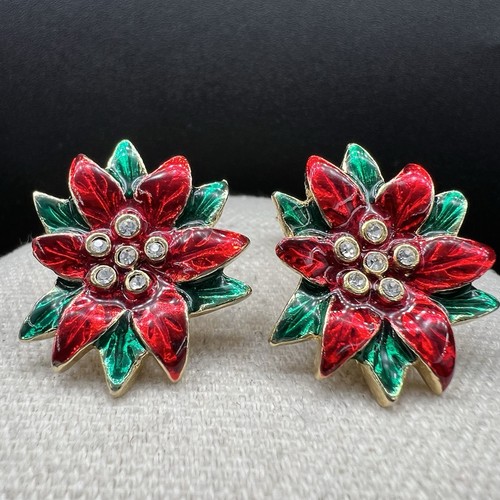 Vintage christmas poinsettia - vintage,