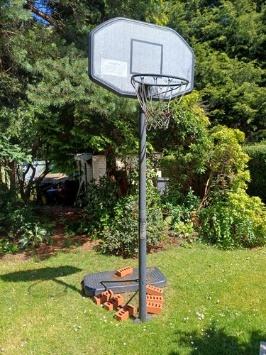 Basketball hoop and stand made - basketball,